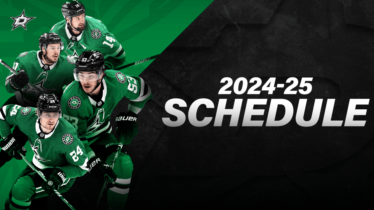 Breaking News Dallas Stars Reveal 202425 Regular Season Schedule...