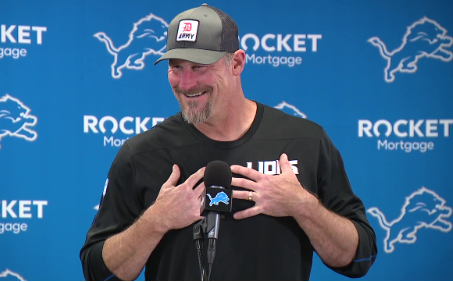 NEWS UPDATE: Head Coach Dan Campbell Shuts Down Speculation About Impending Lions Trade in a Flash.