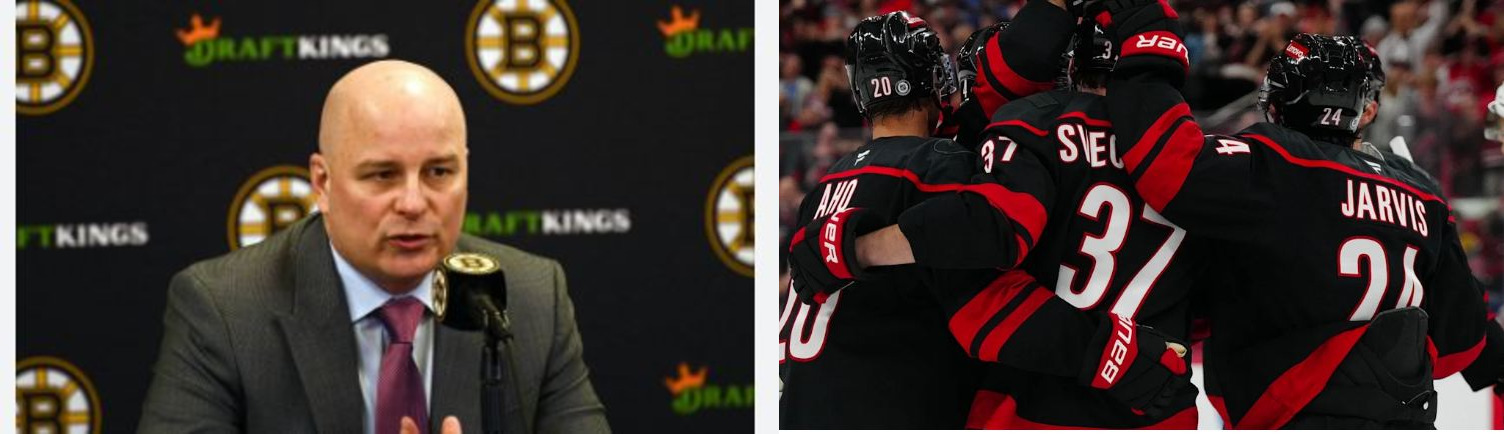 JUST IN:  Bruins Head Coach Brutally Reacts to Halloween Horror Following a Shocking Loss to Hurricanes in Raleigh…