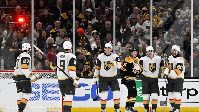 JUST IN: Bruins Suffer Another Nightmarish Meltdown, Squandering Third-Period Lead in a Crushing Defeat to the Golden Knights.