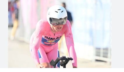 Mads Pedersen Collides with Young Spectator During Shocking Danish Time Trial Victory